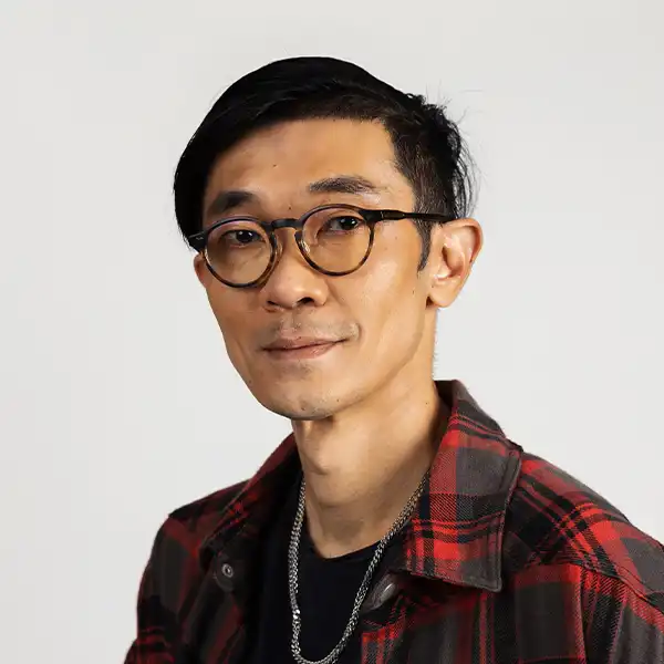 Headshot of DigiPen (Singapore) Senior Lecturer Dominic Chang.